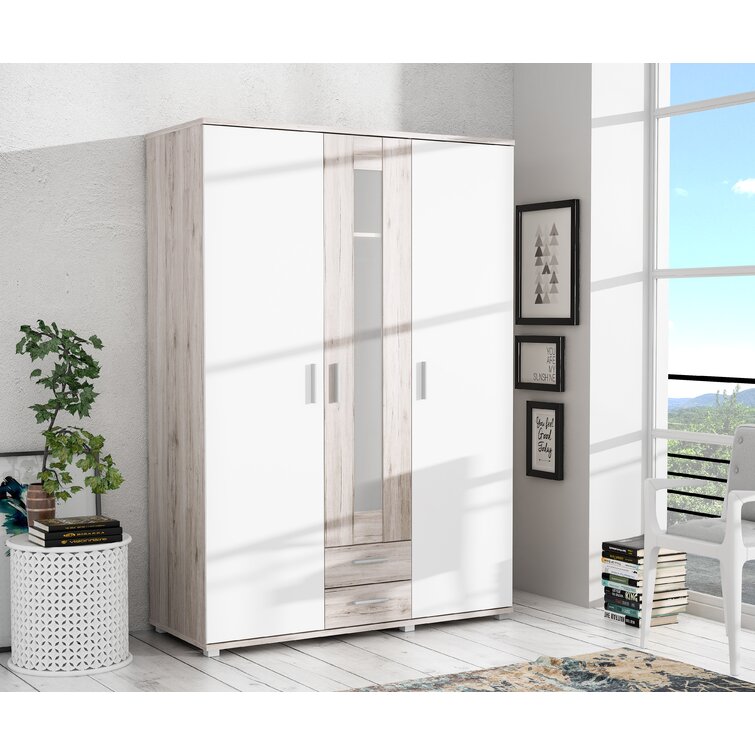 Wayfair on sale white wardrobe